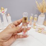 لیپ گلاس شاین دار طرح سر الماسی برند ROMANTIC RAIN کد NO:6424