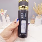 بادی اسپلش فوق العاده خوشبووو و ماندگار مدل 212 VIP مردانه کد 0455