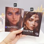 سایه کیفی ژولیوس بیوتی طرح عروس اروپایی کد jl2037