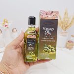 روغن ماساژ و تسکین دهنده درد عضلانی عصاره زیتون برند مکس لیدی کد 7485