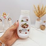 نمک بدن سفید کننده نارگیل برند بیوآکوا حجم 430 گرم کد 2865