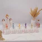 بالم لب حرارتی رنگارنگ پوکه شیشه ای برند موکالره کد 8108