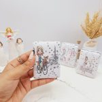 آینه دو طرفه جیبی طرح دختر