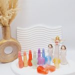 بالم لب پوکه رنگی طرح پنجه برند هدا مات می کد 2034