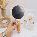 آینه دسته دار دو گوش طرح رندم