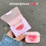 رژ لب دو قلو مدل ایرادی فوق العاده زیبا و با کیفیت برند M'lundo مناسب ولنتاین کد 2663