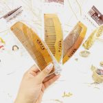 شانه چوبی منحنی طرح شماره 1