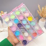 ست 6 تایی گلیتر پودری زیبا و درخشان