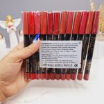 پک رژ مدادی 12 تایی برند بارین Barin (پوکه وسط مشکی)