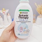 شامپو و کرم نرم کننده ضد آلرژی با خامه برنج و شیر جو دوسر مناسب کودکان برند گارنیر اصلی حجم 400 میل کد 4958