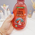 شامپو نرم کننده و پاک کننده کودکان با گیلاس و بادام نرم برند گارنیر اصلی حجم 400 میل کد 1988