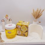 موم سرد با کاغذ اپیلاسیون همراه با کاردک رایحه لیمو برند RONA کد 3152