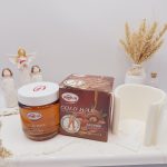 موم سرد با کاغذ اپیلاسیون همراه با کاردک رایحه روغن آرگان برند RONA کد 3145