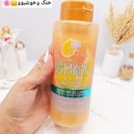 ژل حمام شاین دار با رایحه ویتامین سی برند RAKO کد RK1335