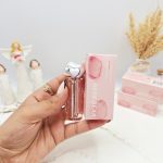 لیپ گلاس طرح کره ای سنگی برند GEGE BEAR کارتن صورتی کد 5500