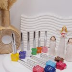 خط چشم رنگی پوکه قلبی برند Gulf Girl کد NO.