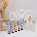 پک کرم دست 5 تایی با رایحه های فانتزی طرح آبرنگی کد G3150