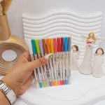 پک 12 تایی مداد چشم رنگارنگ برند گاش کد3229